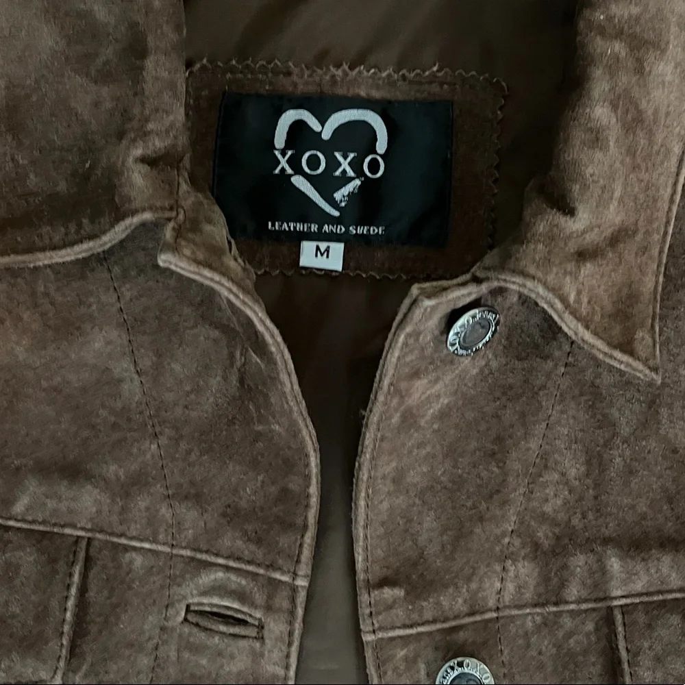 Xoxo leather snd suede jacket - Picture 2 of 6